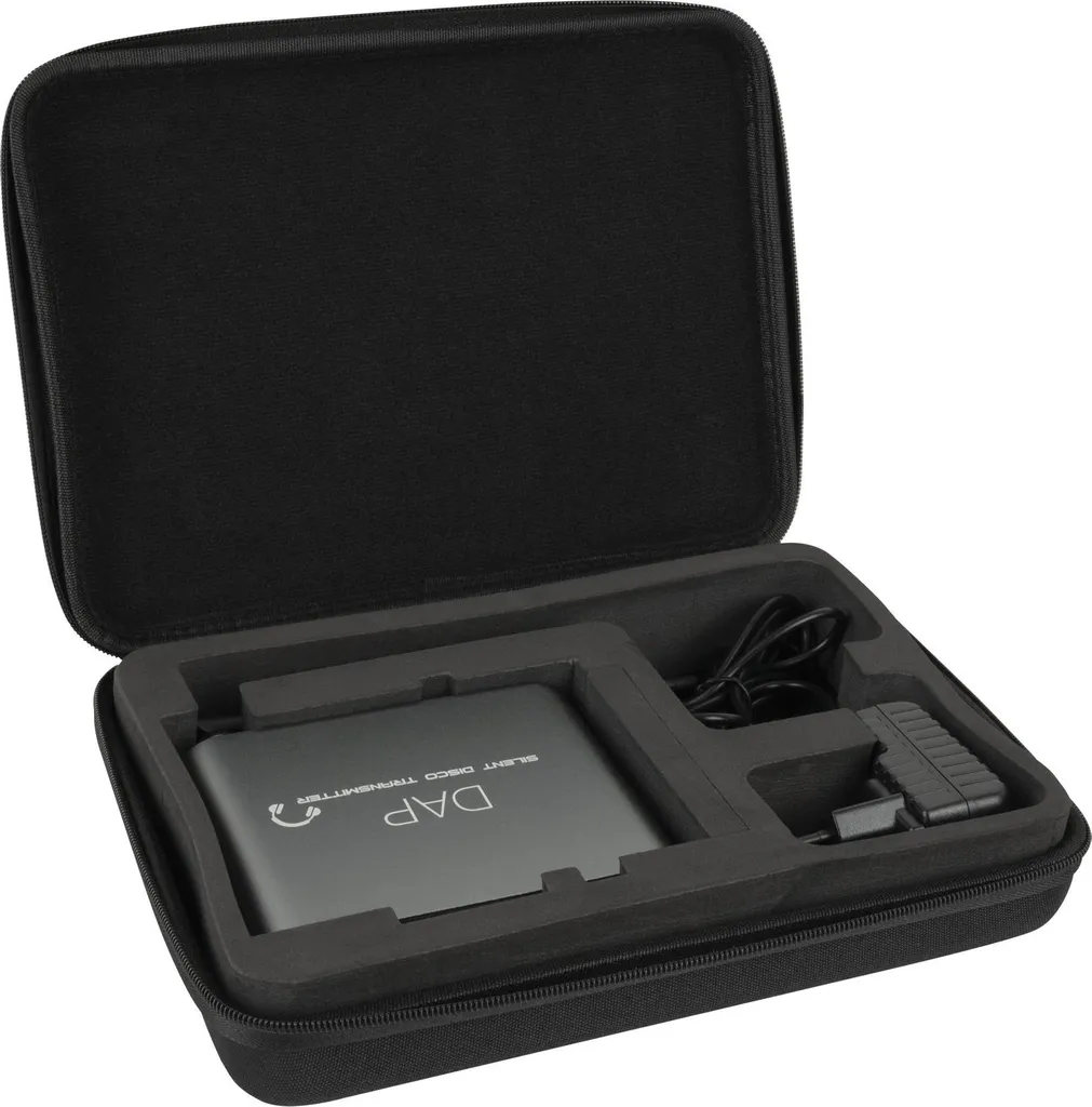 DAP Silent Disco Transmitter émetteur 3 canaux avec portée longue distance UHF