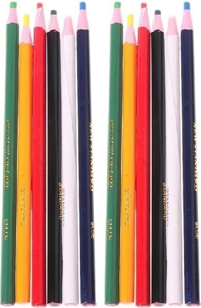 12 Stück Schneiderkreide, Schneiderkreidestift, Nähkreide Produktbild 