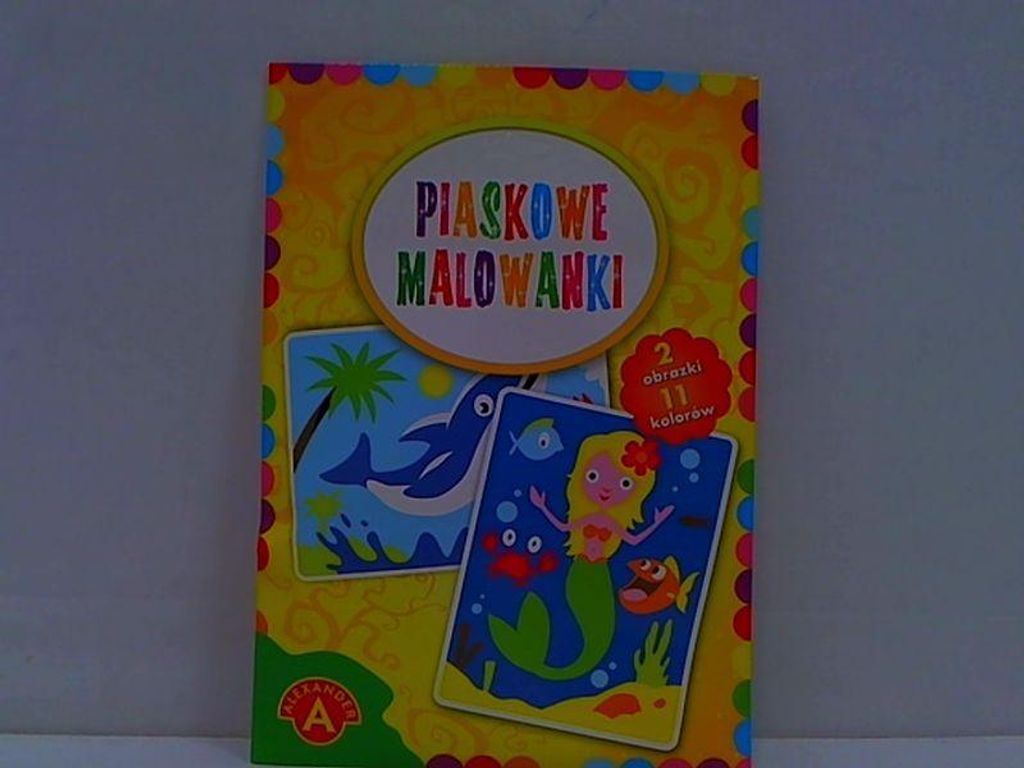 Piaskowe malowanki - Syrenka,Delfin 20922 Zdjęcie produktu 