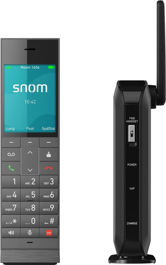 Snom Dect HM201 Hoteltelefon - Basisstation - Voice-Over-IP