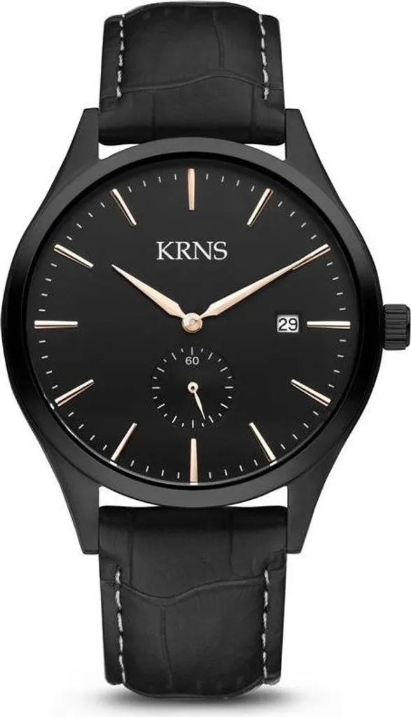 Montre-bracelet Krns 1008 étanche et résistante aux chocs pour hommes