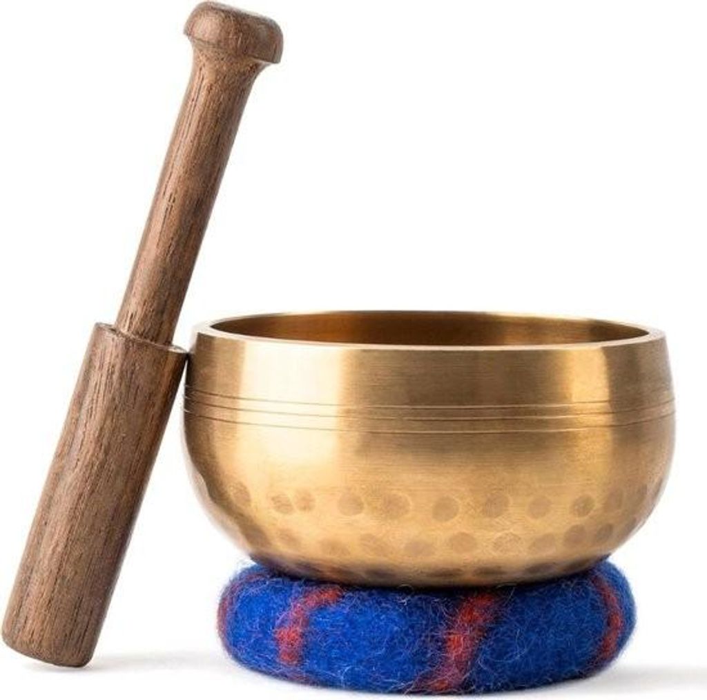 Klangschalen-Set – handgefertigt in Nepal für Heilung und Bewusstsein – Meditationsklangschale (Klangschalen-Set)