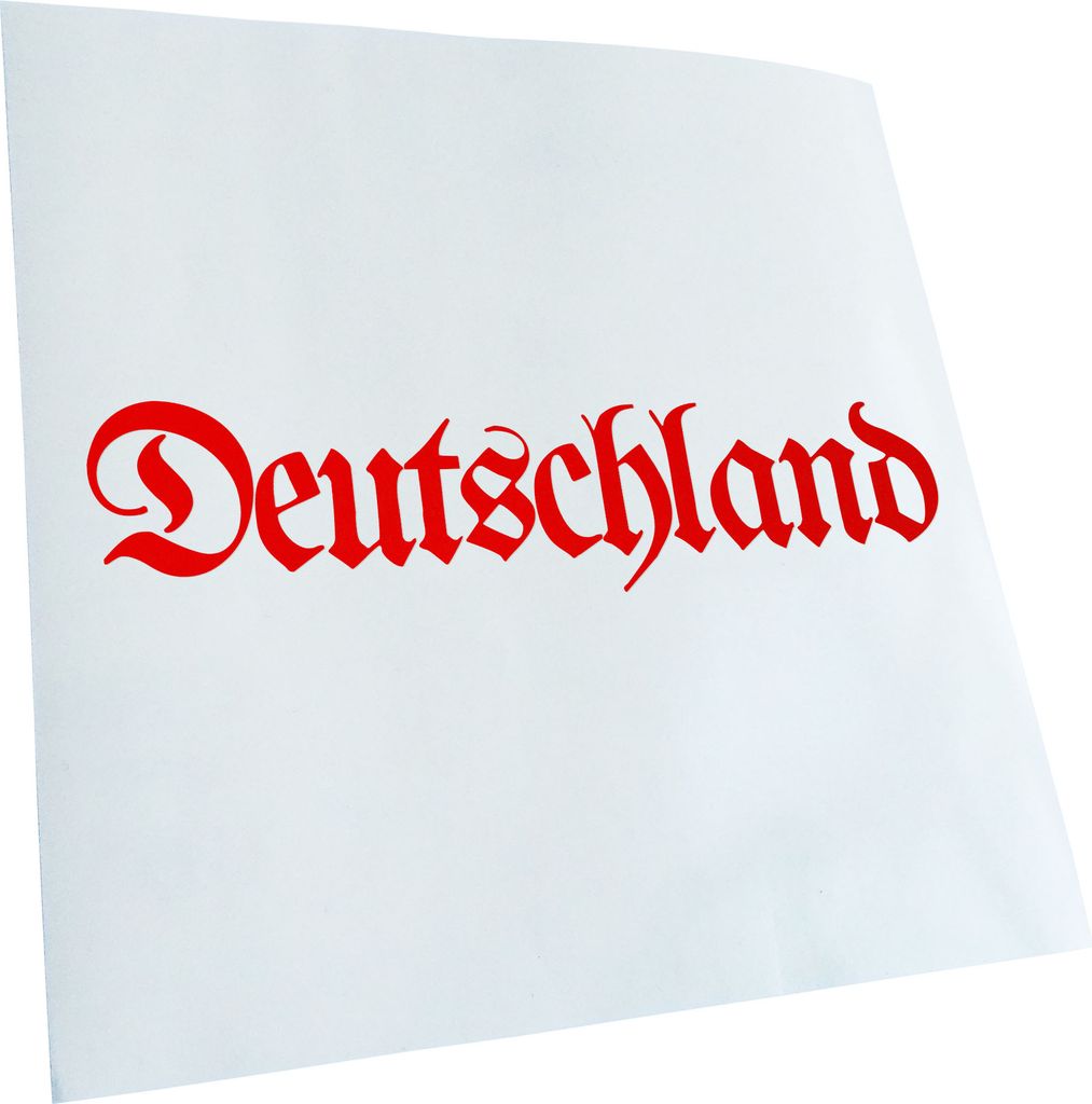 hauptsachebeklebt Kiwistar - Autoaufkleber - Deutschland altdeutsch Heckscheibe - Aufkleber für Auto Kfz Fahrrad, LKW, Truck Mofa