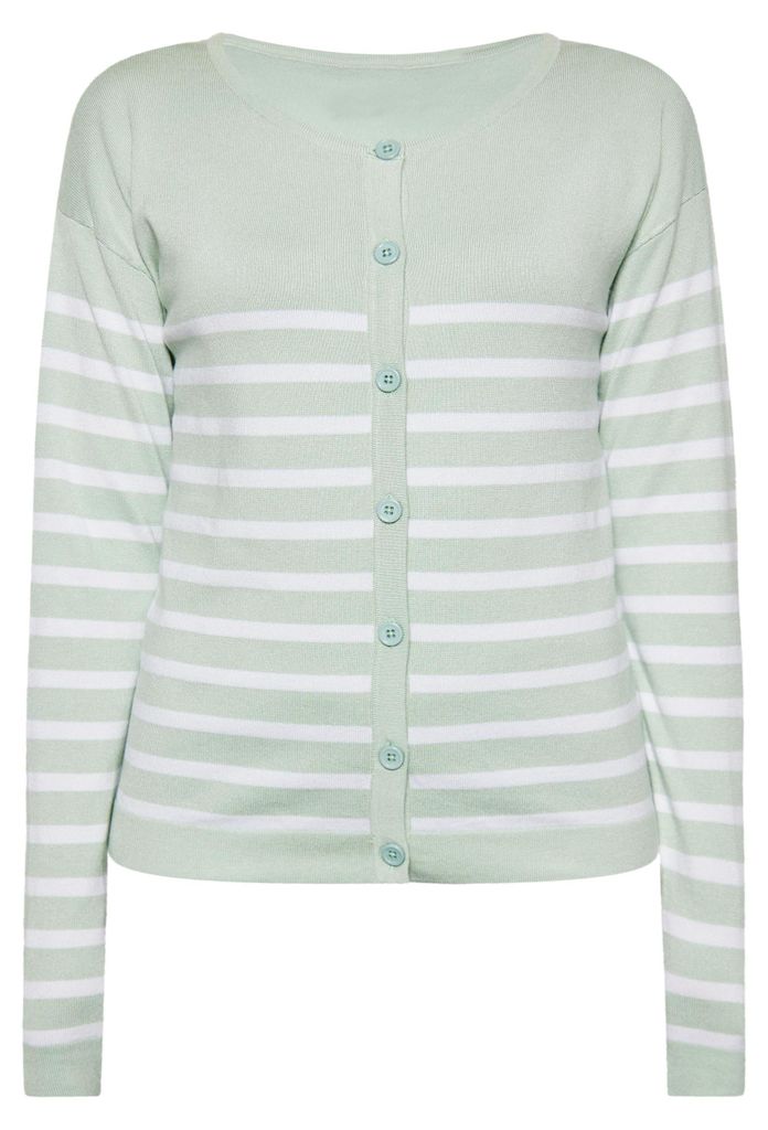 Mutha Damen Cardigan - minz-weiß, S