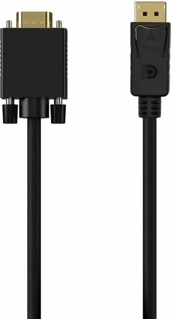 Cavo Adattatore Aisens A125-0552 Nero da DP a VGA - 1 Metro