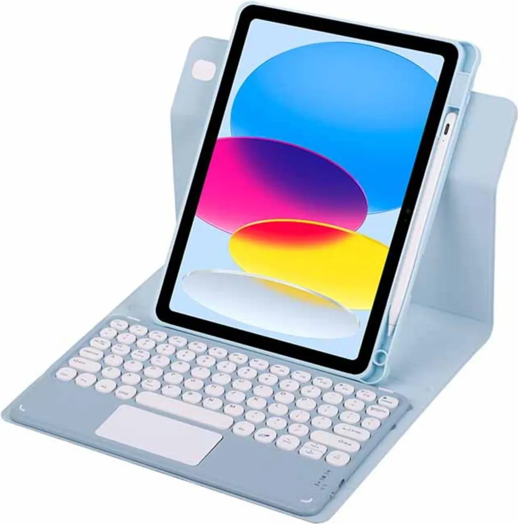 Recensione INF Custodia Tastiera iPad Pro 11 Magnetica Azzurro Nebbia