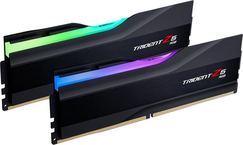 DIMM 128 GB DDR5-6400 (2x 64 GB) Dual-Kit (schwarz, F5-6400J3644F64GX2-TZ5RK, TZ5 RGB, INTEL XMP)