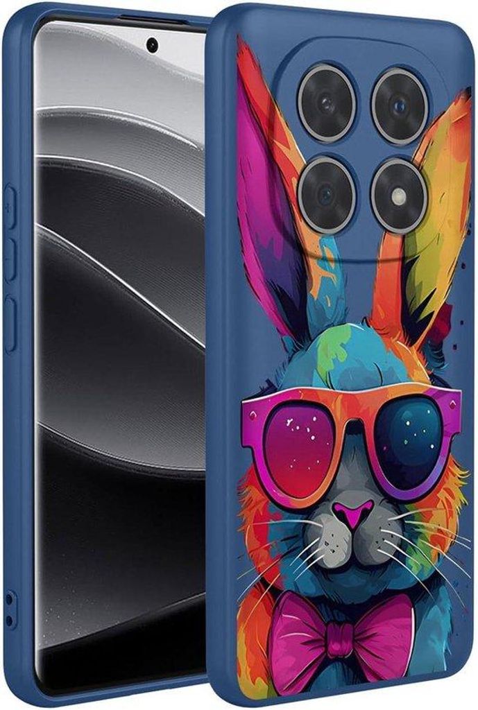 Silikonhülle für Xiaomi Redmi Note 14 Pro+ - Widerstandsfähig und seidig - Premium TPU - Einfaches und elegantes Design - Schönes Cartoon-Muster