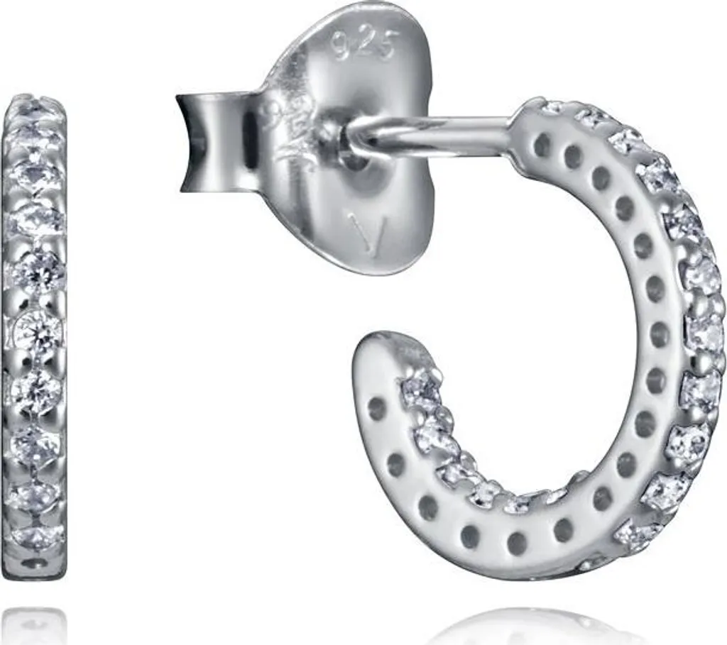 Orecchini A Cerchio In Acciaio Inossidabile 30mm Per Donna - Argento Ipoallergenici, Regalo Ideale