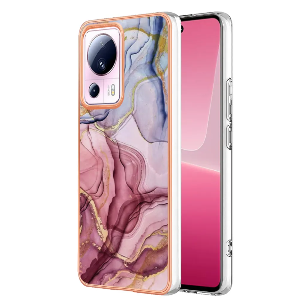 Cover Xiaomi 13 Lite Fantasia Oro Rosa | Protezione Silicone TPU Shockproof
