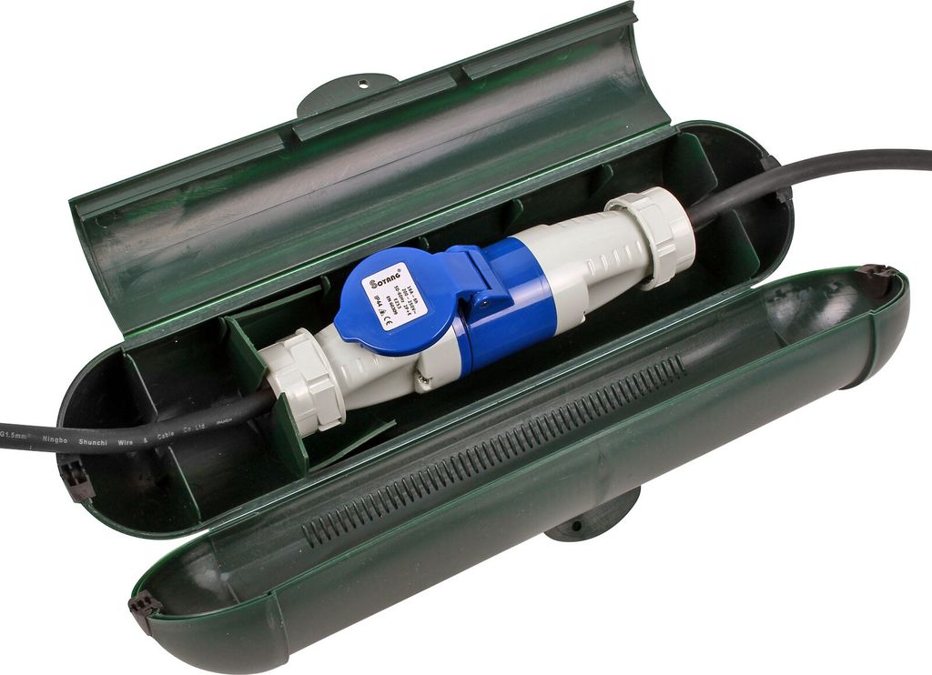 Sicherheitsbox für CEE Kupplungen wasserdicht mit Schloß Produktbild 