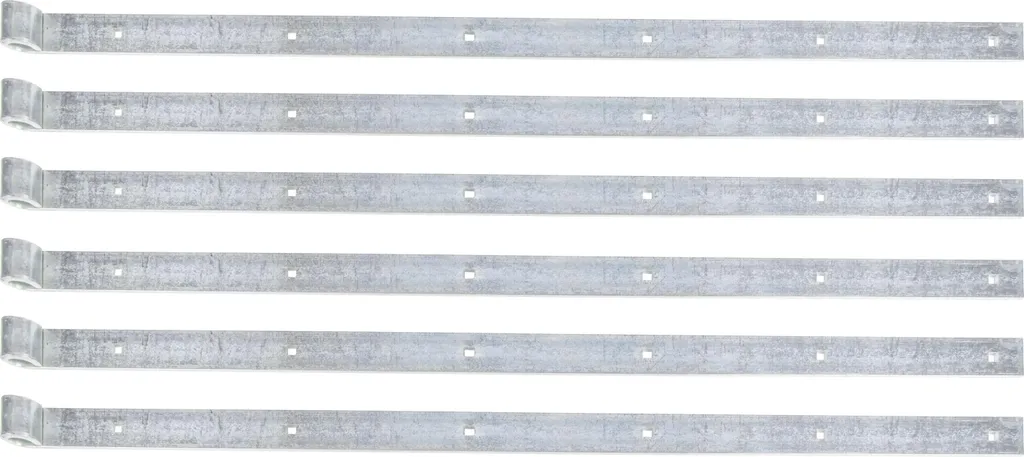 Charnière de porte anti-affaissement Alberts, acier renforcé 800x35mm
