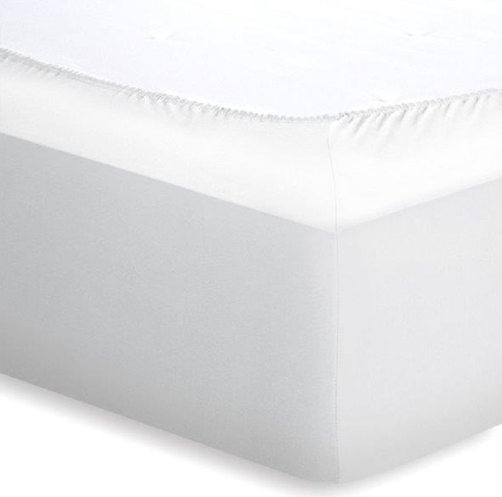 Bassetti Spannbetttuch für Boxspringtopper UNI Farbe WEIß 13/011 Größe 140x200 160x220 cm