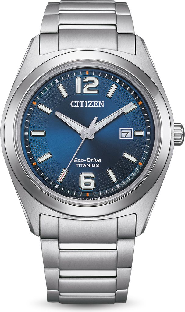 A close-up studio shot of a men's wristwatch.