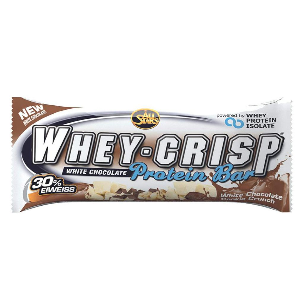 All Stars Whey-Crisp Bar 50 g biela čokoláda-cookie / Obrázok produktu 
