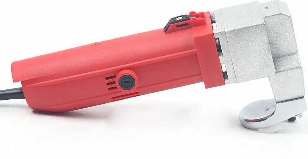 Cisaille à tôle électrique 220V - Grignoteuse moteur sans balais rouge