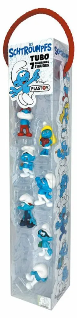 Figurine Schtroumpf Plastoy 5 cm Transparent : Un Cadeau Original et Durable