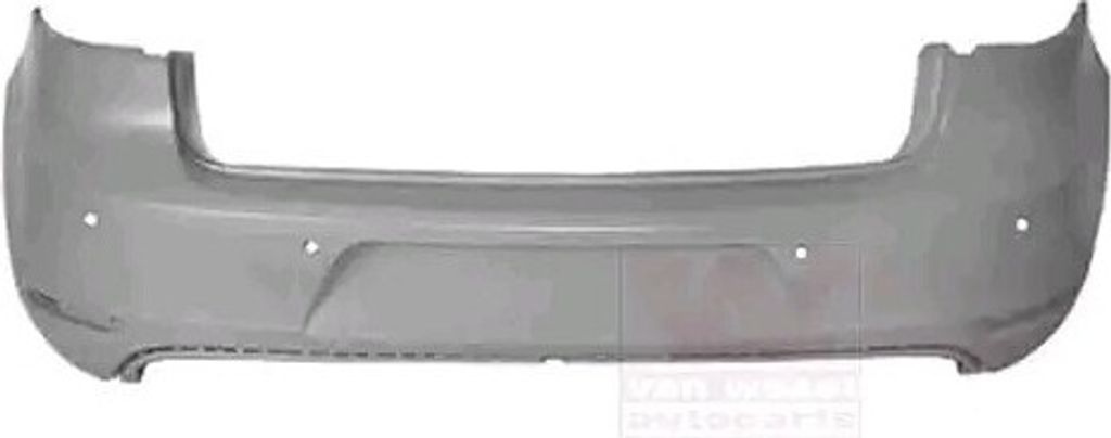 VAN WEZEL 5765545 - OE 5K6807417HGRU Stoßstange, hinten für Golf VI