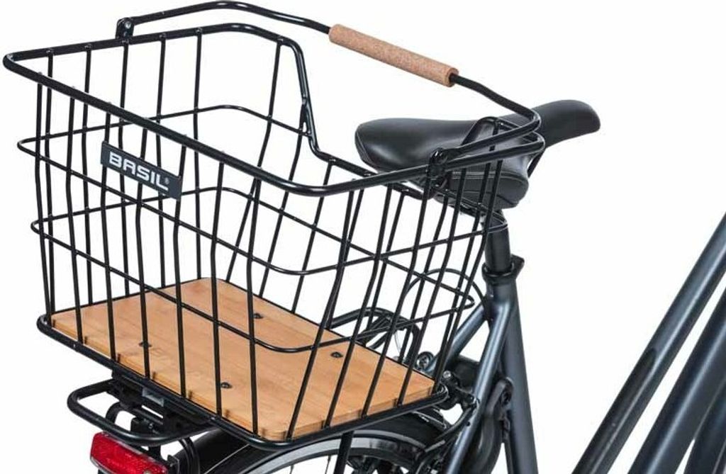 fahrradkorb Nordland MIK 23 Liter Stahl schwarz Produktbild 10