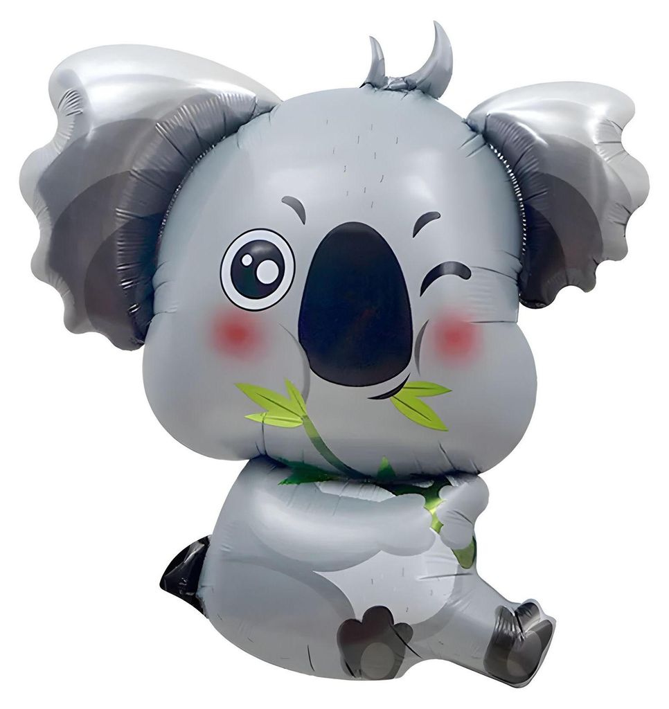Ballon en plastique animal, ours Koala, env. 93*83 cm Image du produit 