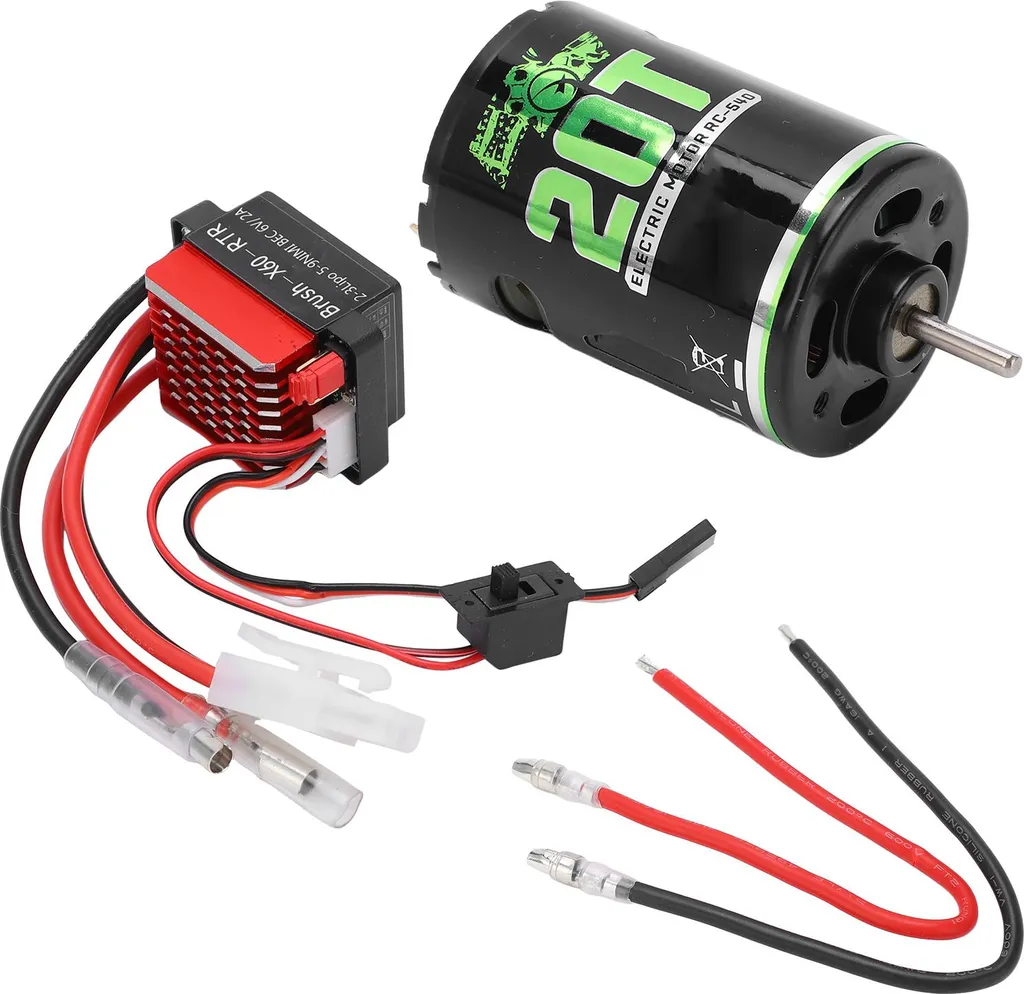 Upgrade SUV RC: Kit Motore 540 20T 360A per Torsione Estrema