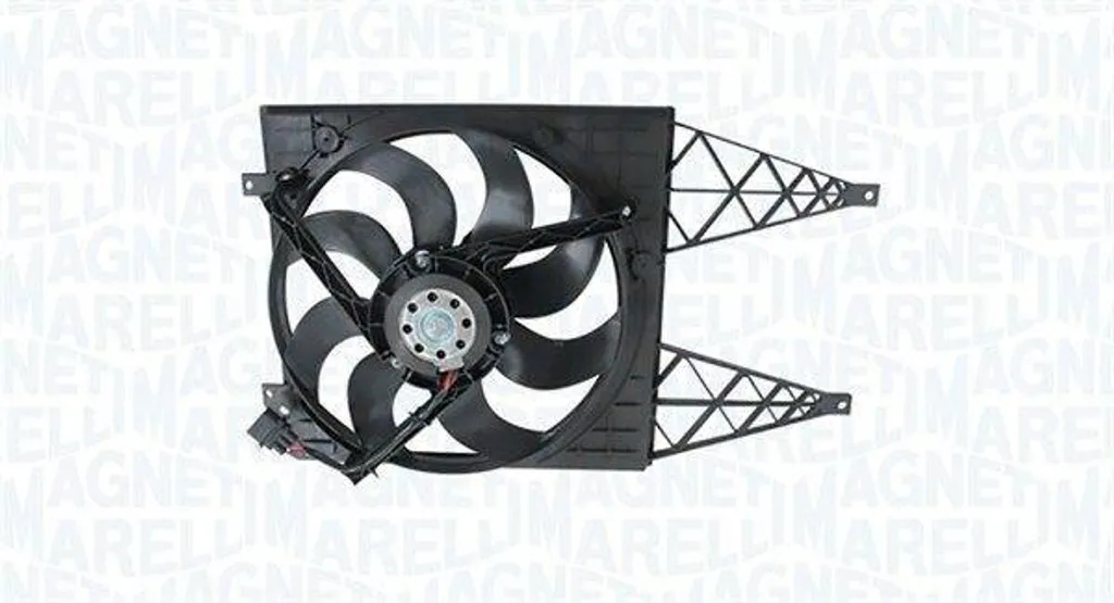 Ventilateur de radiateur pour VW Polo 9N 1.4 16V - Pièce auto d'origine