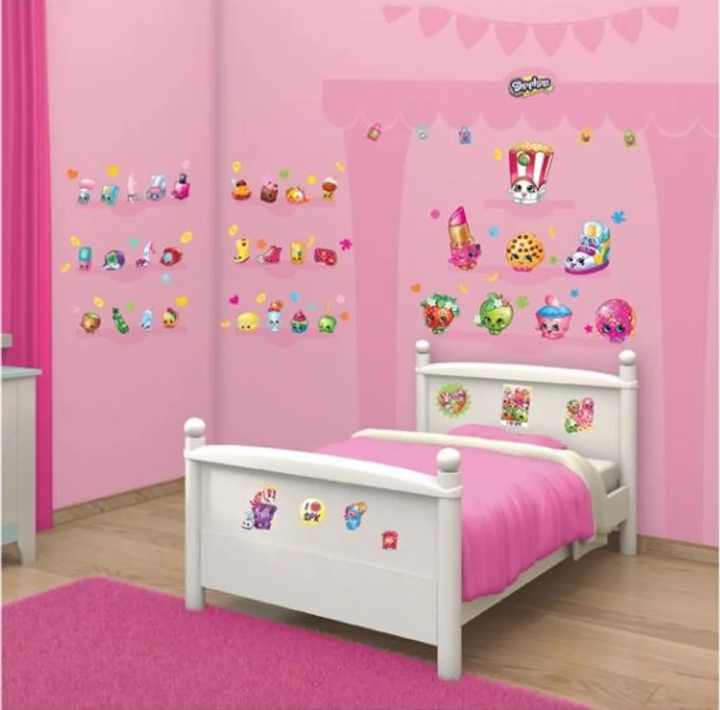 Décoration murale Shopkins pour enfant - Créer un univers fantastique