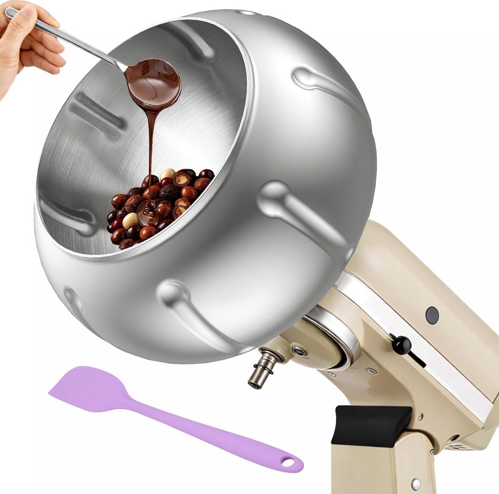 Überzugs-Zubehör Edelstahl für KitchenAid 4.5QT & 5QT Kippkopf-Standmixer