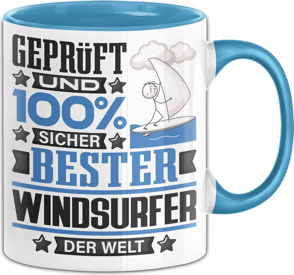 Windsurfer Geschenk Lustiger Spruch für Windsurfer Produktbild 