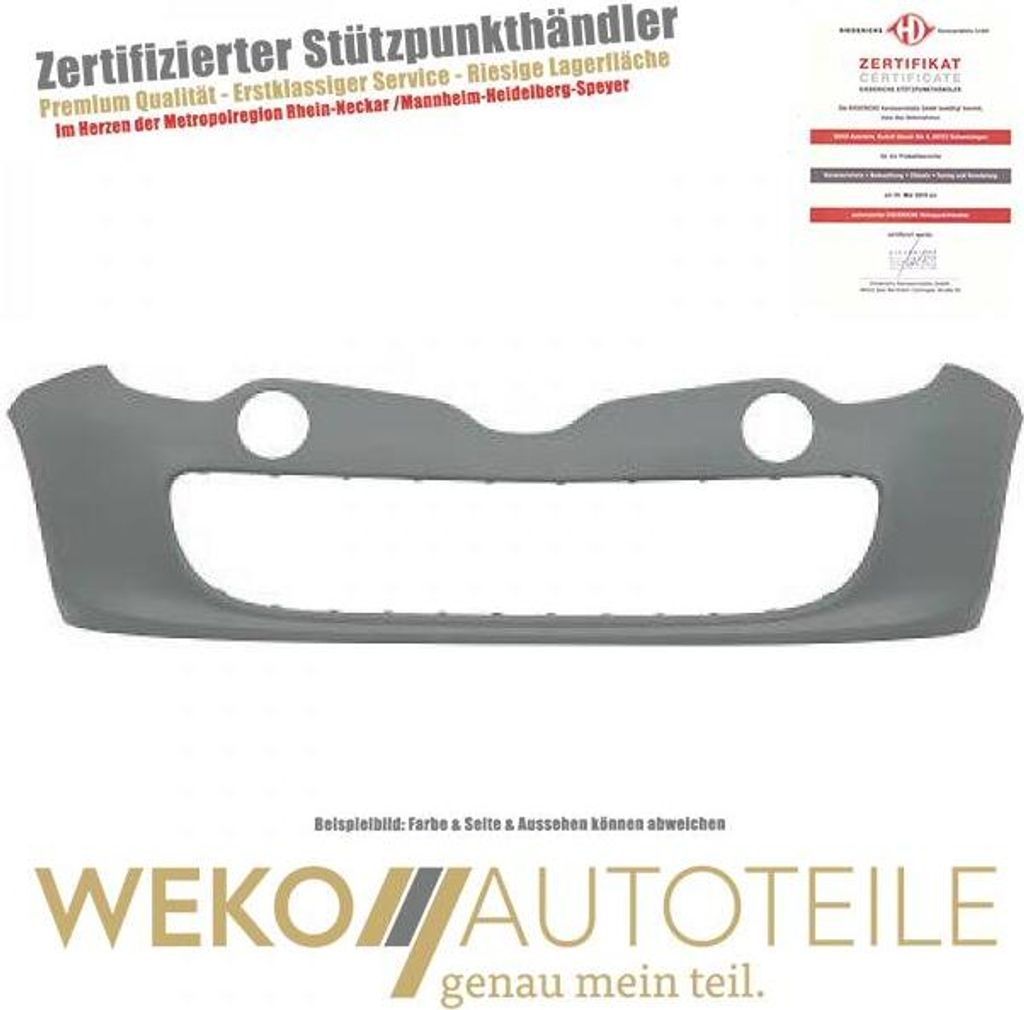 Stoßstange vorne DIEDERICHS 4483050 für RENAULT