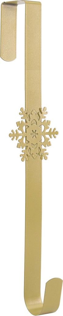 Weihnachtskranzhaken Stern Schneeflocke Weihnachtsbaum Elemente Metall Türhänger Über der Tür Haken Kleiderbügel