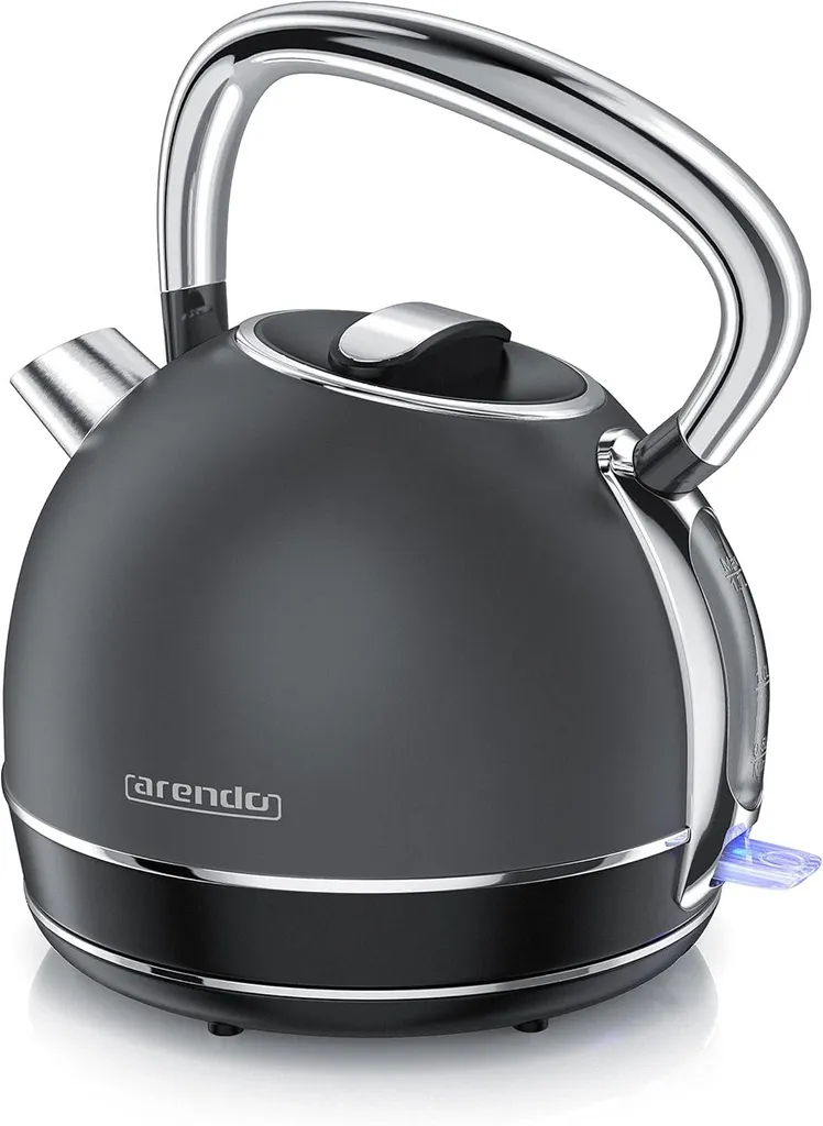 Bollitore d'epoca in Acciaio Inox 1,7 Litri - 2200W Vintage Style GS