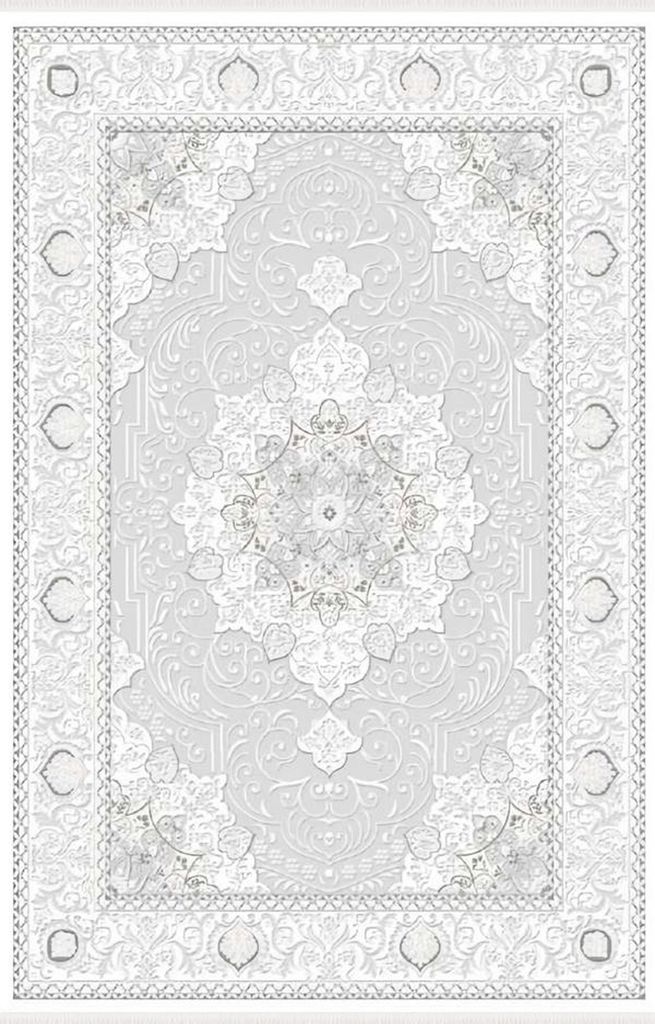 Flachgewebe Teppich Abstrakte Teppiche Orientteppich Designer 160x230 Weiß