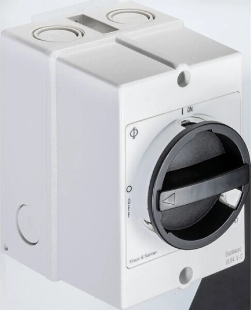 Interrupteur de réparation tripolaire 20A en boîtier KG10.T103/33