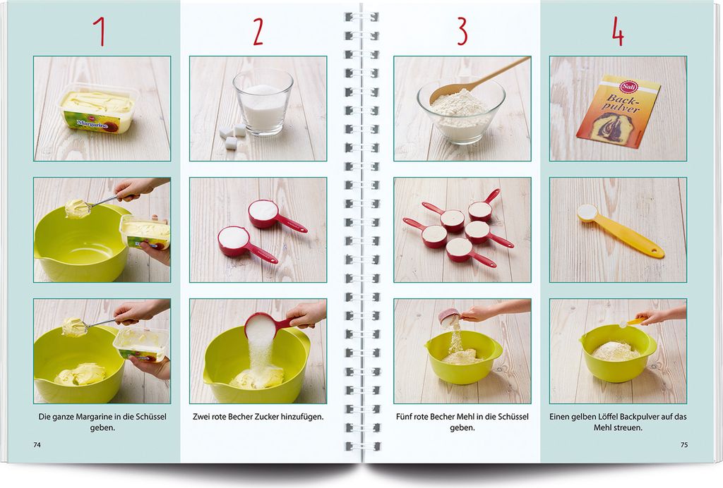 Kinderleichte Becherküche - Plätzchen, Kekse, Cookies & Co. Zdjęcie produktu 4