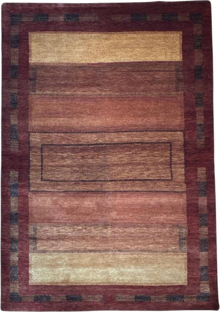 Teppich LORIBAFT TEPPICH HANDGEKNÜPFT | Farbe: Multi; Größe: 120x180 cm | strapazierfähig und leicht zu reinigen | Wohnzimmer | Schlafzimmer