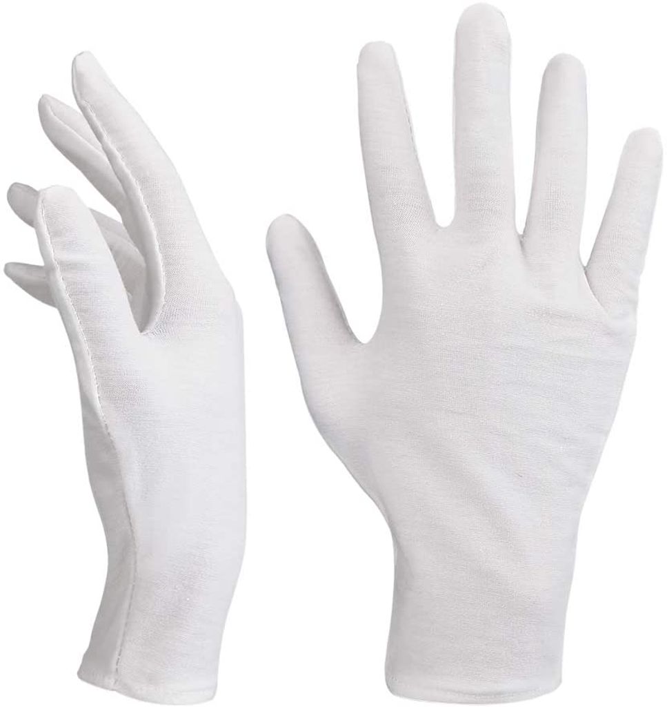 12 Paar/ L Baumwollhandschuhe Atmungsaktive, Mode & Accessoires Accessoires Handschuhe 