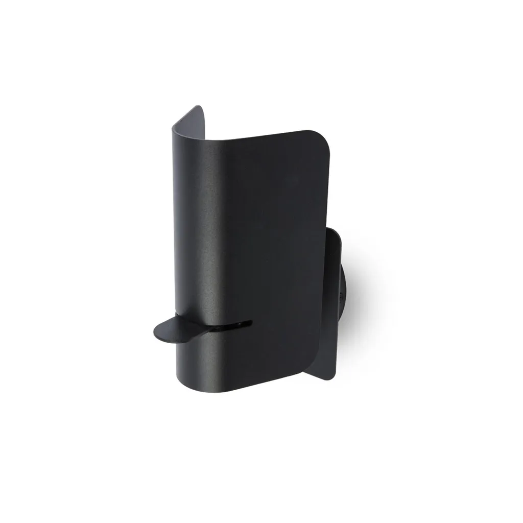 Applique Smile Noir 1-Licht Orientable Style Loft Chic pour Bureau Moderne