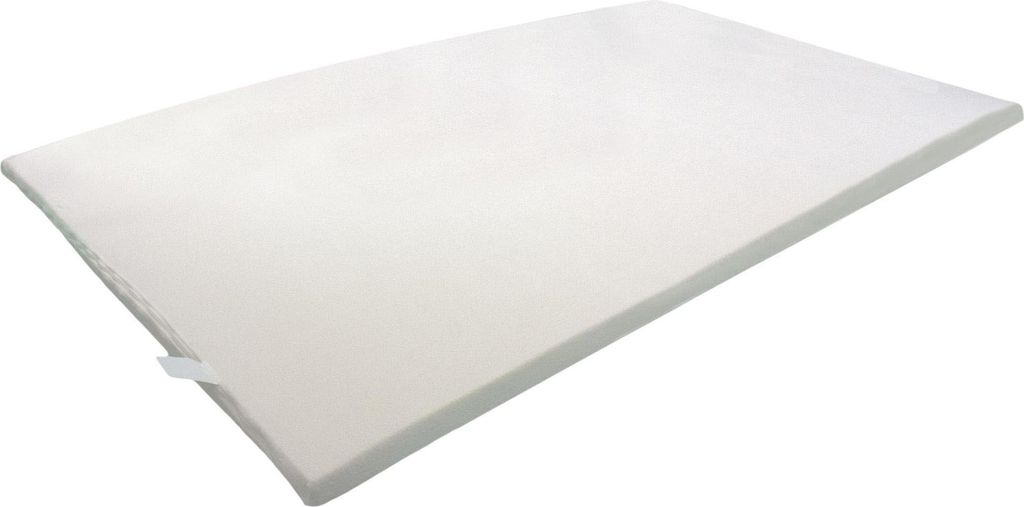 Breckle Viscotopper, Gesamthöhe 5cm, mit Bezug, 4 cm Viscoschaumkern, Bezug waschbar, Größe: 120x200