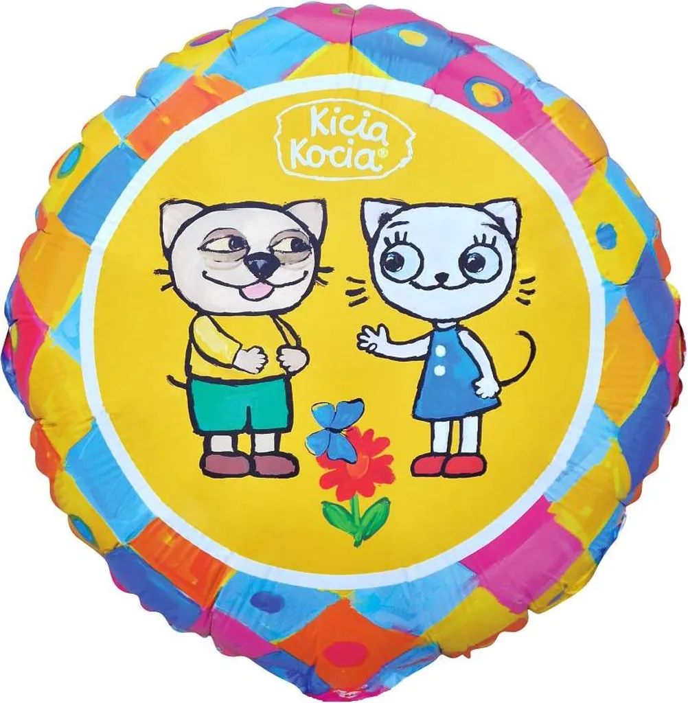 Ballon de baudruche 46 cm résistant motif Kitty pour enfant