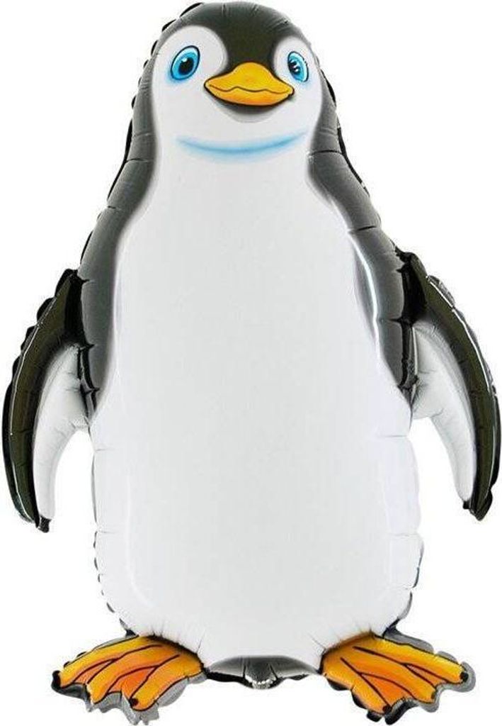 Palloncino in pellicola a forma di pinguino, 66 cm, Grabo Immagine del prodotto 