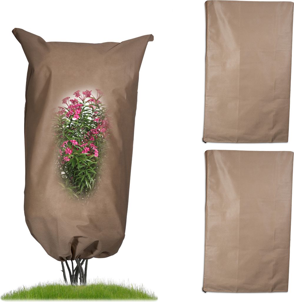 Lot de 3 housses de protection hivernale Relaxdays, Image du produit 