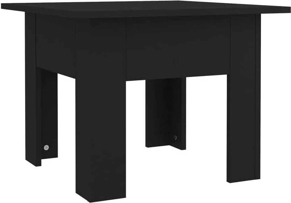 Couchtisch Schwarz 55x55x42 cm Holzwerkstoff