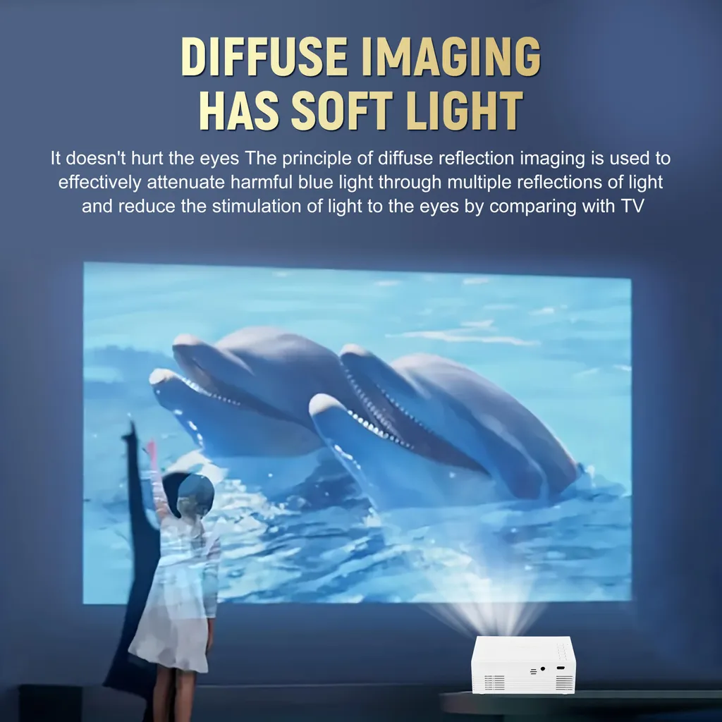 Mini Projecteur LED pour Projeter l'Écran de votre Smartphone sans Effort - 5