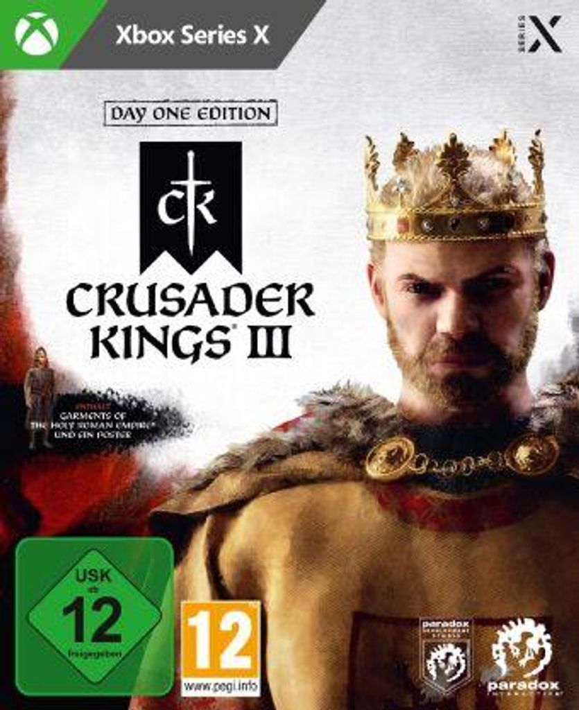 GAME Crusader Kings III Day One Edition (XSX), Xbox Series X, Multiplayer-Modus, T (Jugendliche), Physische Medien