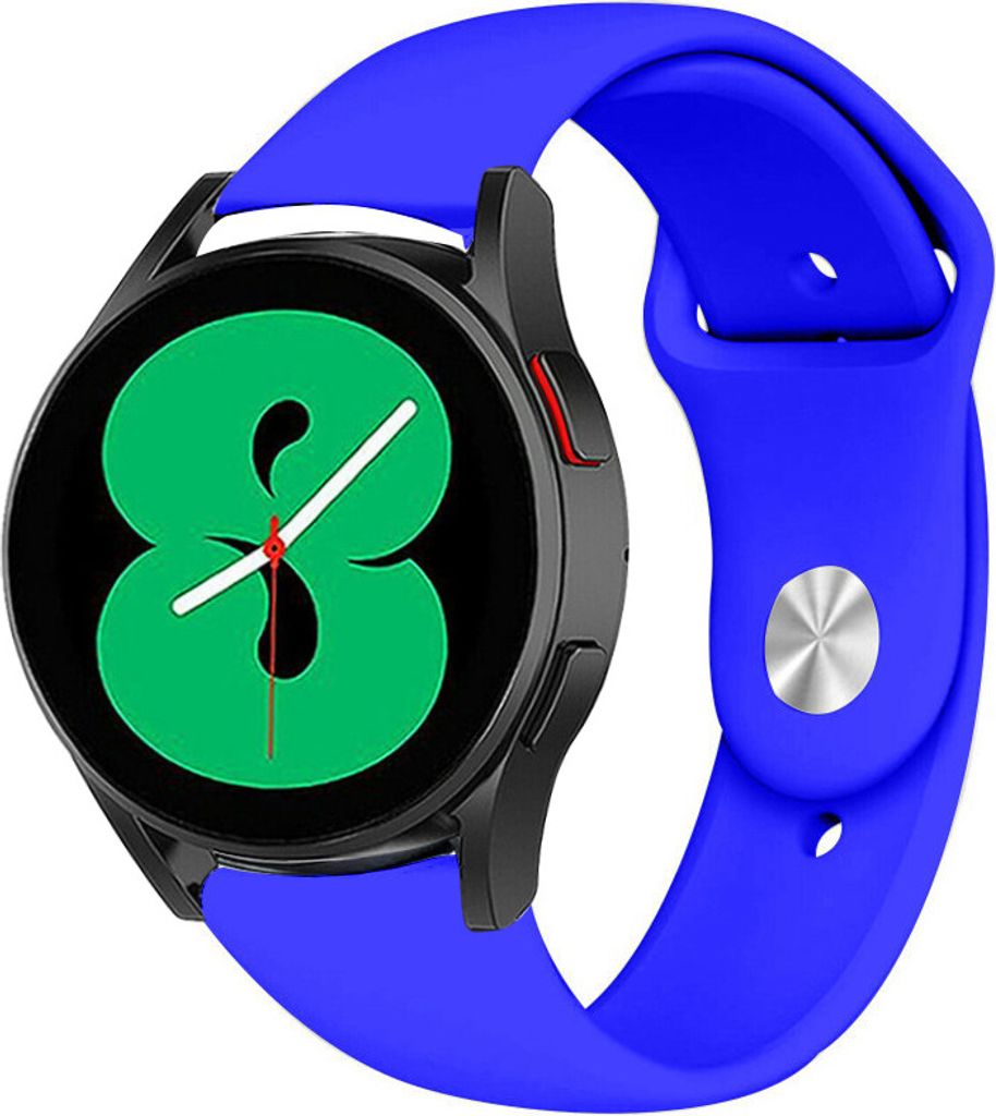 Strap-it Samsung Galaxy Watch 4 - 40mm Sportarmband (Blau)