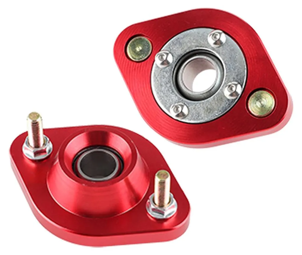 Coupelles d'amortisseur arrière renforcées pour BMW E36 et E46 rouge - 2