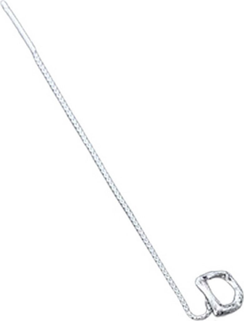 1 Stück baumelnder Ohrring, silberfarben, 26 englische Buchstaben, lange Quaste, Linie, Kette, eleganter Stil, Ohrschmuck, Kupferschmuck, Damen, b...