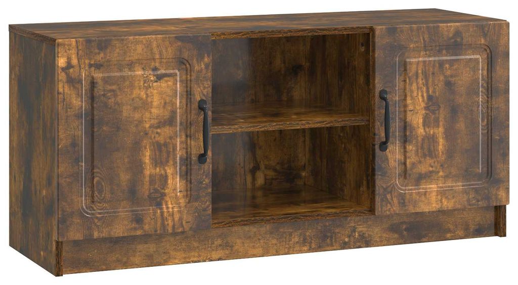 Maison Exclusive - TV-Schränk Geräucherte Eiche 102 x 34,5 x 47 cm Holzwerkstoff