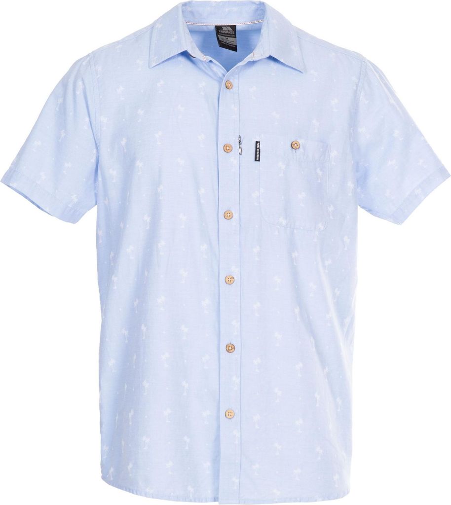 Trespass - "Slapton Palm" Hemd für Herren TP5061 (XL) (Hellblau)